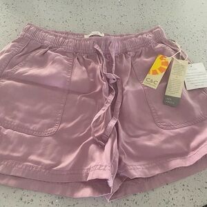 C&C shorts NWT pink